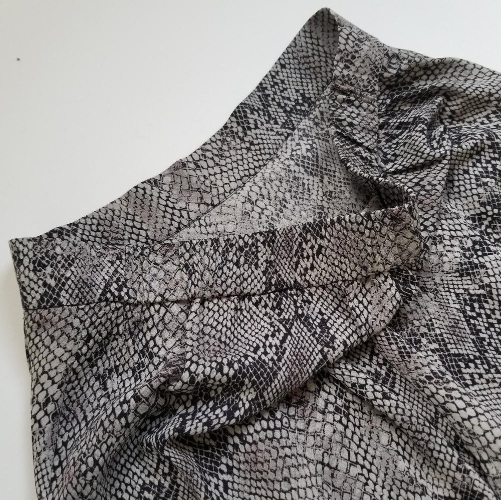 T. Babaton Python Print Silk Pants - image 7